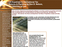 Tablet Screenshot of expatattorneycpa.com